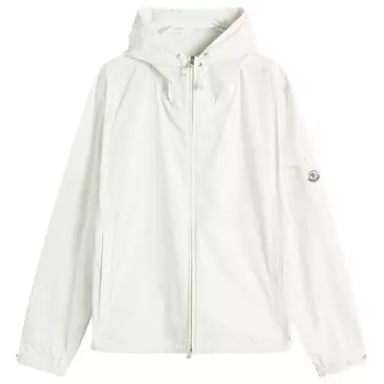 Куртка Sassiere micro soft с капюшоном Moncler, белый