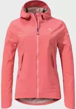 Куртка Schffel "2.5L Jacket Karma Trail L", с капюшоном, розовый
