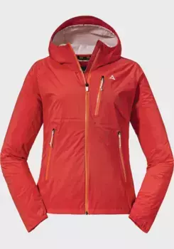 Куртка Schffel "2.5L Jacket Tegelberg L", с капюшоном, красный