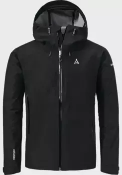 Куртка Schffel Hiking Jacket Style Cascata MNS с капюшоном, черный