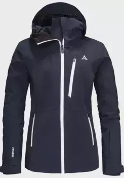 Куртка Schffel "Ski Jacket Pontresina L", с капюшоном, синий