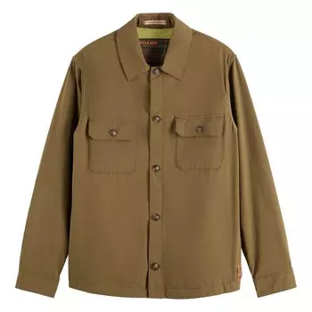 Куртка Scotch & Soda 175619 overshirt, коричневый