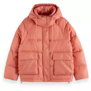 Куртка Scotch & Soda Ripstop, розовый