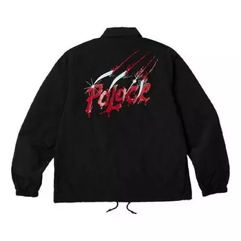 Куртка scratchy coach jacket 'black' Palace, черный
