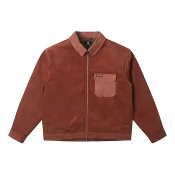 Куртка seasonal cord padded jacket 'brown' Converse, коричневый