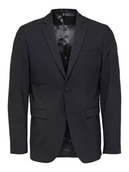 Куртка SELECTED HOMME Slim fit Suit Elon, черный