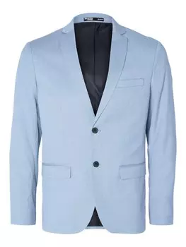 Куртка SELECTED HOMME Slim fit Suit Jacket SLHCEDRIC, светло-синий