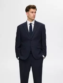 Куртка SELECTED HOMME Slim fit Suit Jacket, темно-синий