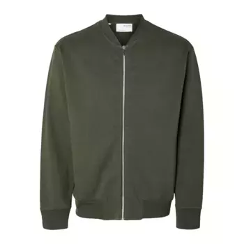 Куртка Selected Mack bomber, зеленый