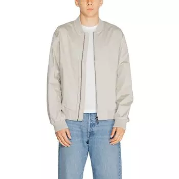 Куртка серая из органического хлопка Calvin Klein
