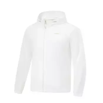 Куртка серии Fitness для мужчин белого цвета Lining, белый