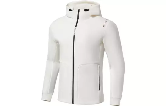 Куртка серии Fitness для мужчин белого цвета Lining, белый