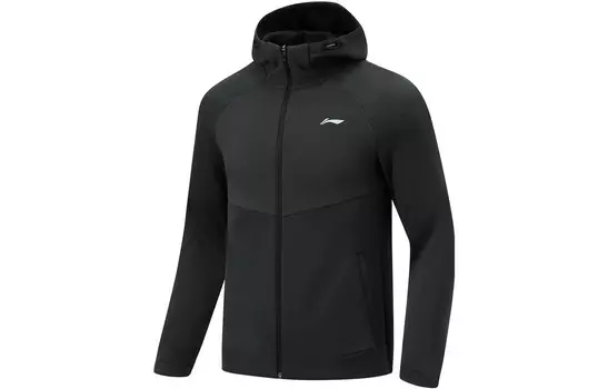 Куртка серии Fitness для мужчин, смешанного цвета, черная Lining, черный