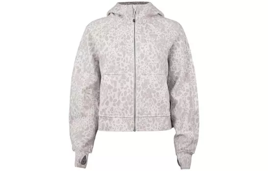 Куртка серии Scuba женская Lululemon, цвет Flower Milk Tea/DVIV
