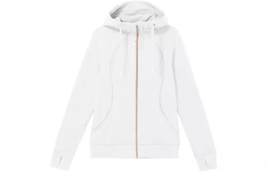 Куртка серии Scuba женская Lululemon, цвет Mixed white/HWHT