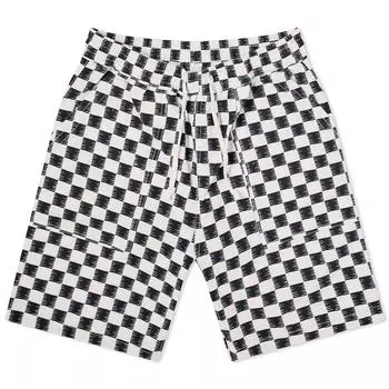Куртка Service Works Classic Canvas Chef Shorts, цвет Black & White Checkerboard