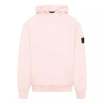 Куртка shadow project cotton fleece popover hoodie 'pink' Stone Island, розовый
