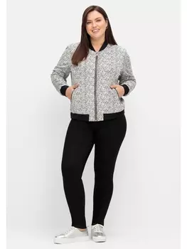 Куртка sheego Blouson, черный