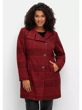 Куртка sheego by Joe Browns Karierte Jacke, черный