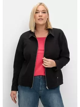 Куртка sheego Jacke, черный
