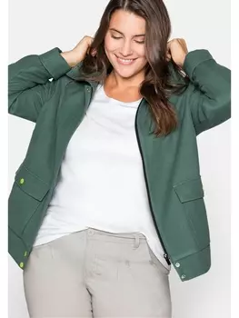 Куртка sheego Jacke, цвет opalgrn
