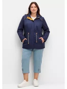 Куртка sheego Kapuzenjacke, ночной синий
