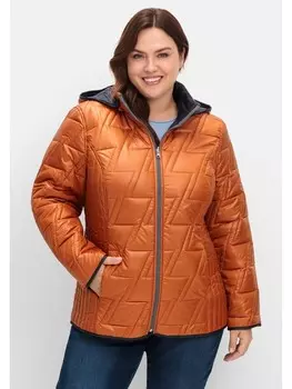 Куртка sheego, коричневый