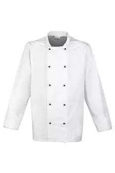 Куртка шеф-повара с длинными рукавами Cuisine Premier, белый