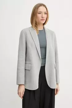 Куртка шерстяная Theory, серый