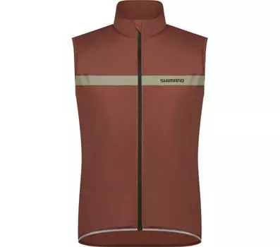 Куртка SHIMANO Wind Vest Insulated EVOLVE, цвет Mirror Brown