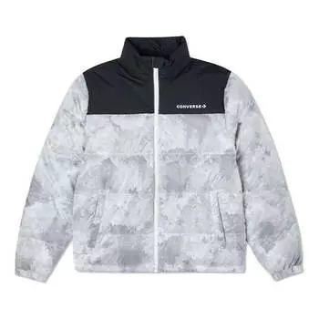 Куртка short down jacket 'grey' Converse, серый