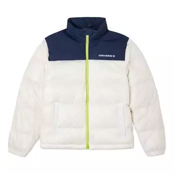 Куртка short down jacket 'white midnight navy' Converse, белый