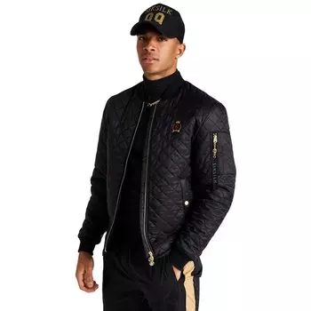 Куртка Siksilk Quilted, черный