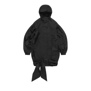 Куртка Simone Rocha Lightweight Bow Belt Bomber Jacket Black, черный