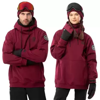 Куртка Siroko W1 Groenland softshell, красный