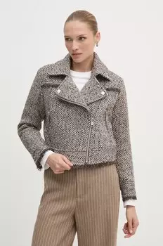 Куртка Sisley из смесовой шерсти, серый