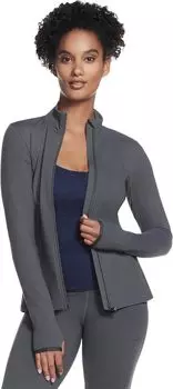 Куртка SKECHERS GO WALK Mesh Jacket, цвет Black/Charcoal
