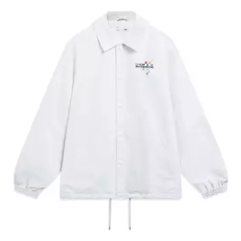 Куртка скейтбординга с рисунком свободный крой куртка Li-Ning, белый