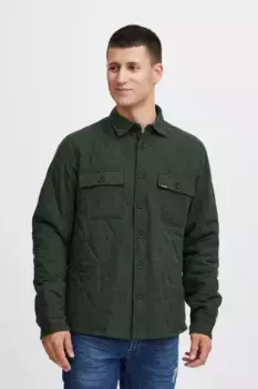 Куртка смесовая короткая "BLEND BHJacket", без капюшона, цвет Deep Forest