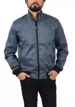 Куртка смесовая короткая "BLEND BHNelson", без капюшона, цвет морской волны