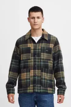Куртка смесовая короткая "BLEND BHOuterwear", без капюшона, цвет Deep Forest