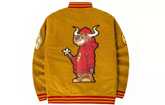 Куртка Smiley Collection унисекс коричневого цвета Drew House, коричневый