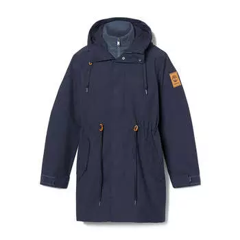 Куртка snowdon peak fishtail parka jacket 'navy' Timberland, синий
