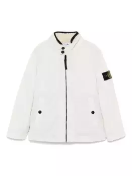 Куртка со съемной деталью Stone Island Junior, нейтральный
