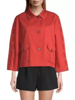 Куртка со шнуровкой на рукавах Toccin, цвет Poppy