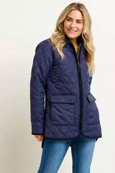 Куртка со шнуровым воротником Brakeburn, темно-синий