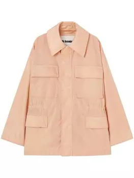 Куртка со скрытой застежкой Jil Sander, розовый