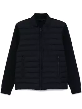Куртка со стегаными панелями Emporio Armani, синий