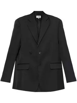Куртка со вставками MM6 Maison Margiela, черный