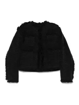 Куртка со вставками SACAI, черный